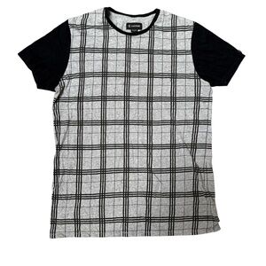 Zanerobe Men’s Size L T Shirt T-shirt Grey Stripe Black Tee Essential Nordstrom